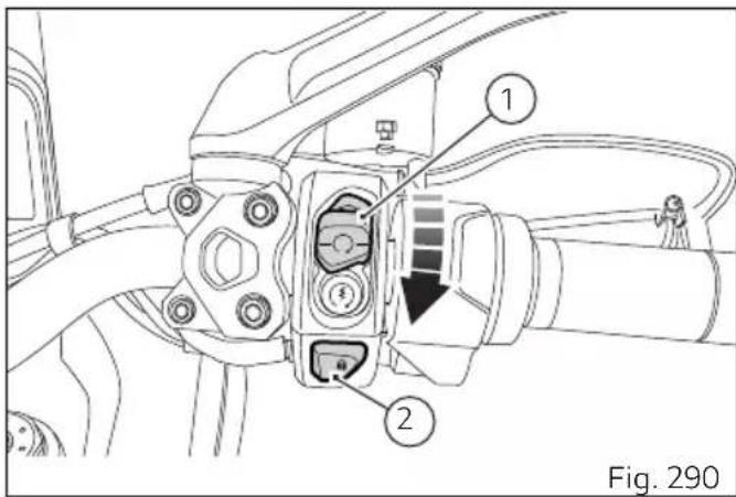 DUCATI Multistrada 950 S (2019) - Arrêt du motorcycle - 1