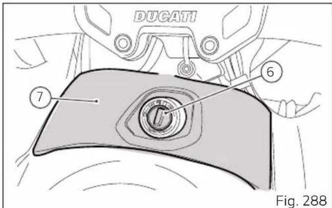 DUCATI Multistrada 950 S (2019) - Conditions affectant le fonctionnement et du système « Hands Free » - 2