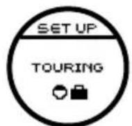 DUCATI Multistrada 1200 S Touring (2011) - SET UP - indication du « mode de conduite » régle. - 15