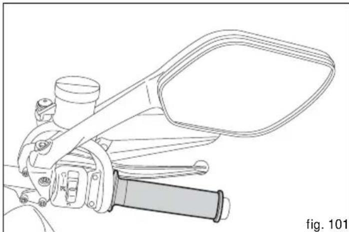 DUCATI Multistrada 1200 S Touring (2011) - Poignée des gaz (fig. 101) - 1