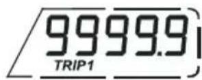 DUCATI Multistrada 1200 S Touring (2011) - Indicateur de la distance partielle parcoursue «TRIP2» - 5