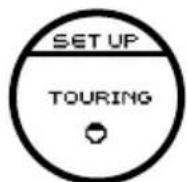 DUCATI Multistrada 1200 S Touring (2011) - SET UP - indication du « mode de conduite » régle. - 14