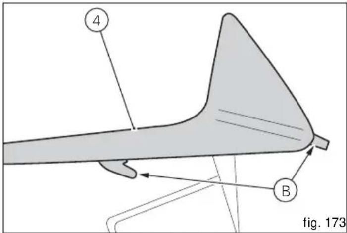DUCATI Multistrada 1200 S Touring (2011) - Clignotants arrriere (fig. 174) - 1