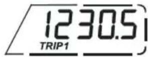 DUCATI Multistrada 1200 S Touring (2011) - Indicateur de la distance partielle parcoursue «TRIP2» - 3