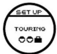 DUCATI Multistrada 1200 S Touring (2011) - SET UP - indication du « mode de conduite » régle. - 17