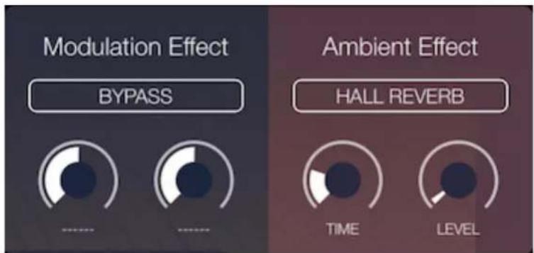 KORG Module - エフェクトの パラメー ター をエディットする - 1