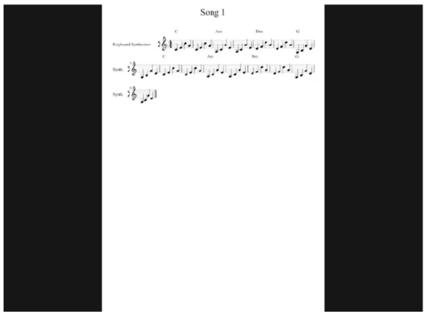 KORG Module - 楽譜ビューアーにファイルを表示させる - 3