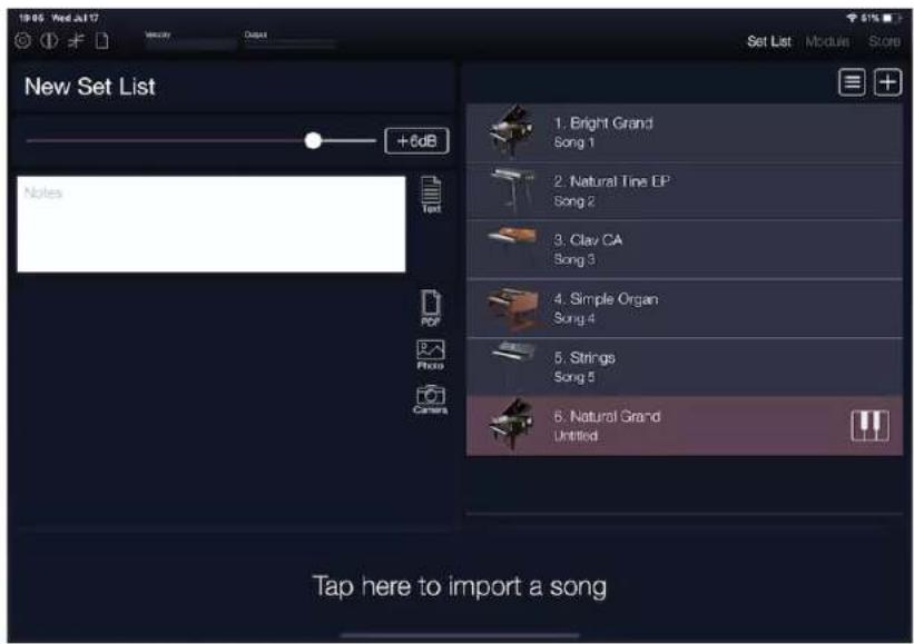 KORG Module - リストにプログラムを登録する - 3