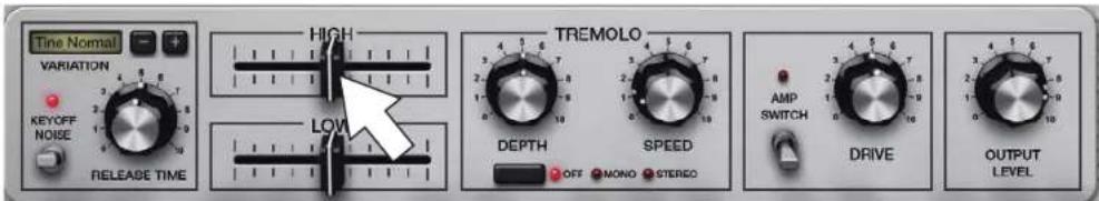KORG Module - プログラムのパラメーターをエディットする - 2
