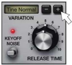 KORG Module - プログラムのパラメーターをエディットする - 1