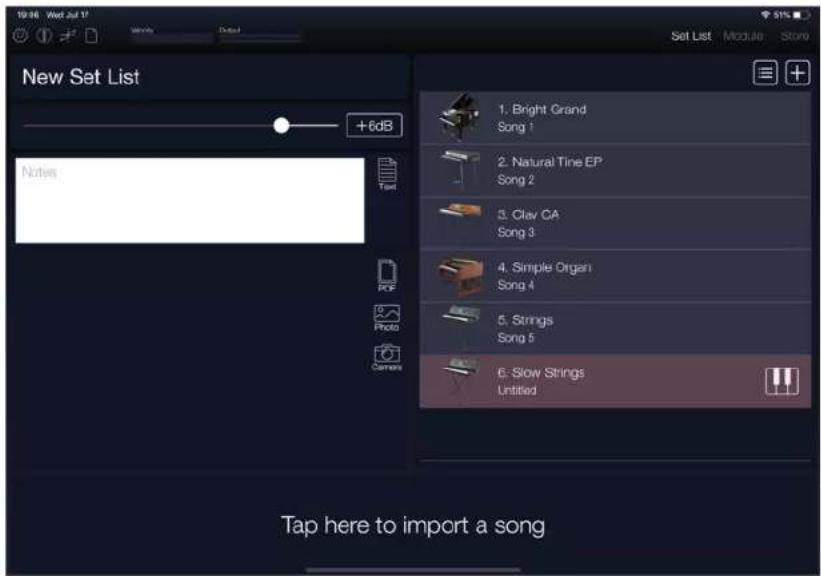 KORG Module - リストにプログラムを登録する - 4