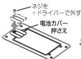 KORG tinyPIANOBKKM - 電池を入れます - 1