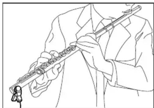 KORG OT12M - Utilisation du micro de contact - 5