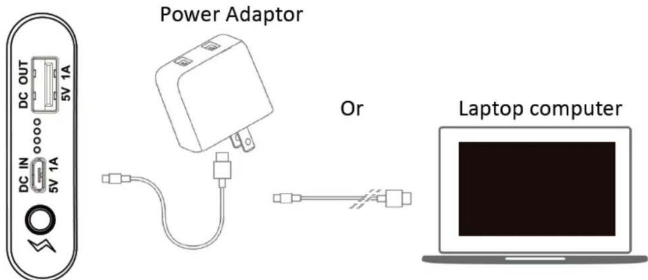 LENCO PBC20 - De PowerBank opladen - 1