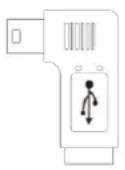 LENCO PBC20 - Adaptatour USB Mini vers Micro USB - 1