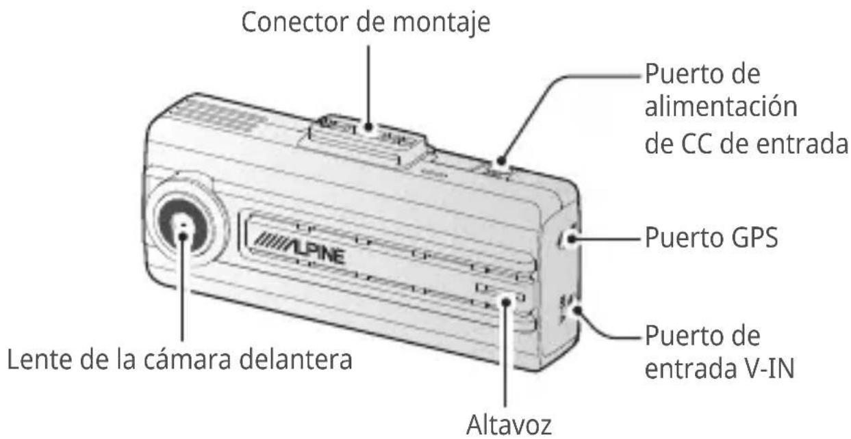 ALPINE RVCC310 - Cámara delantera (unidad principal), vista delantera - 1