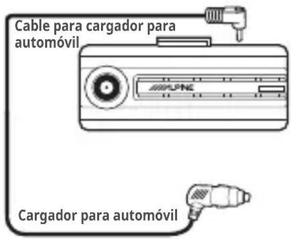 ALPINE RVCC310 - Diagrama de connexion para el cargador del automóvil - 1