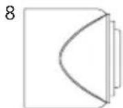 DOMO DO2135HD - ONDERDELEN - 2