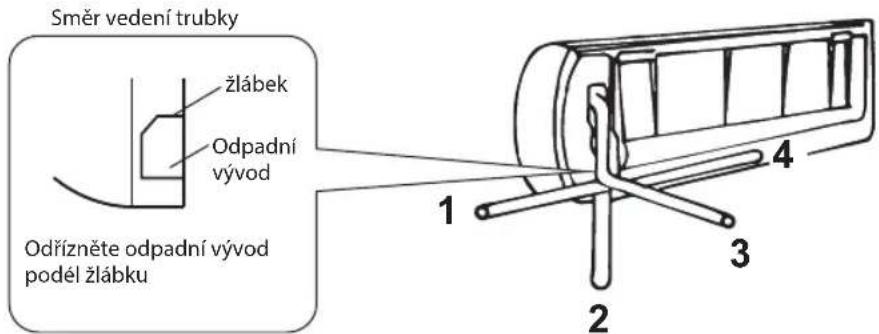 WHIRLPOOL FM12IDUWA2 - Instalace potrubí vnitríní Jednotky - 1