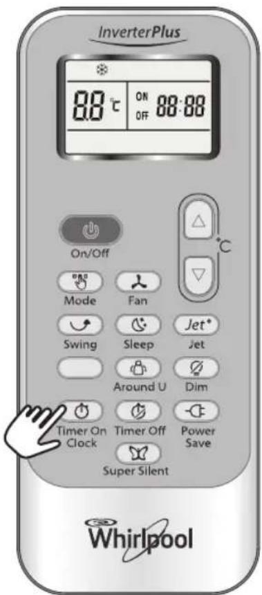 WHIRLPOOL FM12IDUWA2 - How to cancel TIMER ON - 4