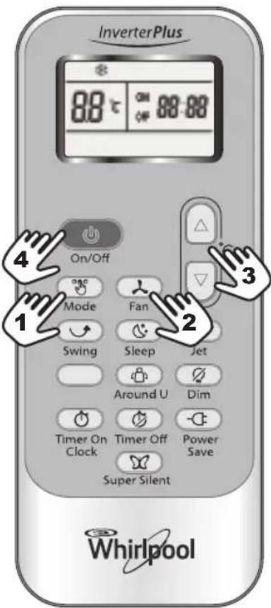 WHIRLPOOL FM12IDUWA2 - Zapnutie - 1