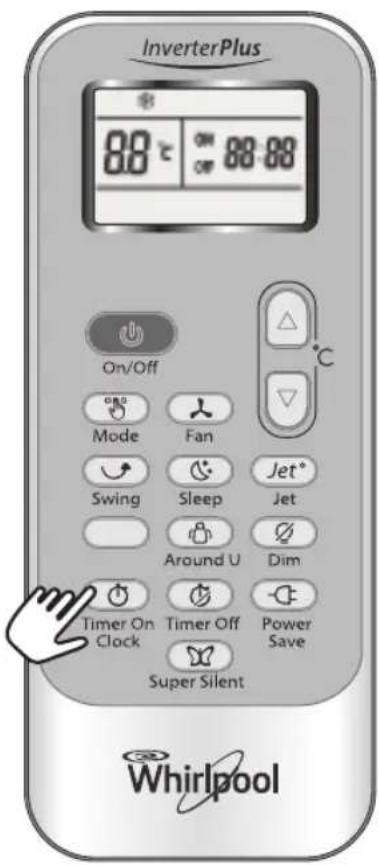 WHIRLPOOL FM12IDUWA2 - A BEKAPCSOLASI IDOZITo törlese - 2