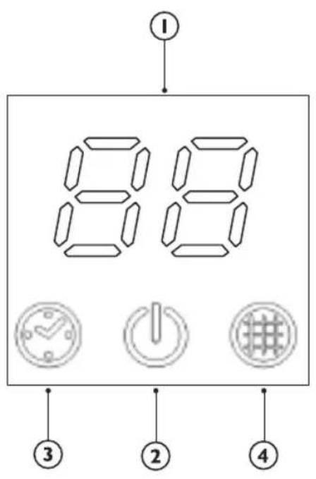WHIRLPOOL FM12IDUWA2 - Description des indicateurs de l'affichage du bandeau de commande - 5