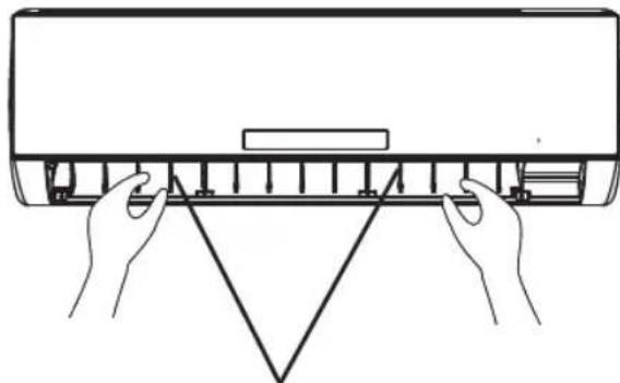 WHIRLPOOL FM12IDUWA2 - Nastavenie horizontalneho smeru prudenia   vyduchu (manualne) - 2