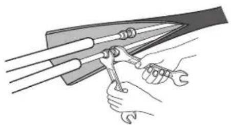 WHIRLPOOL FM12IDUWA2 - Csóvezetek csallakoztatása: - 1