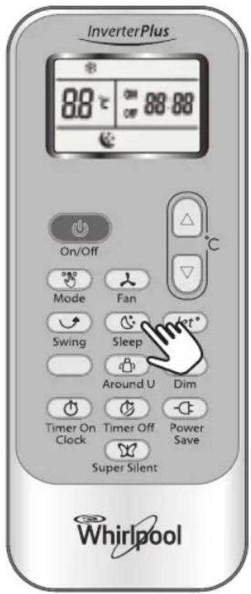 WHIRLPOOL FM12IDUWA2 - SLEEP (USPIENIE) dla Dzieci (tryb 4): - 1