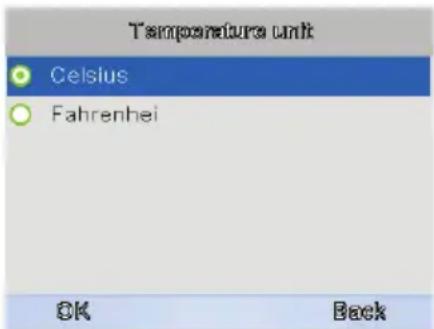 Luvion Platinum 3 - MENU > EINSTELLUNGEN > LCD BACKLIGHT - 5
