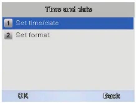 Luvion Platinum 3 - MENU > EINSTELLUNGEN > LCD BACKLIGHT - 2