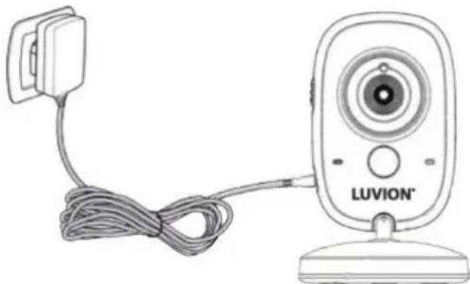 Luvion Platinum 3 - INSTALLING THE BABY UNIT (CAMERA) - 5