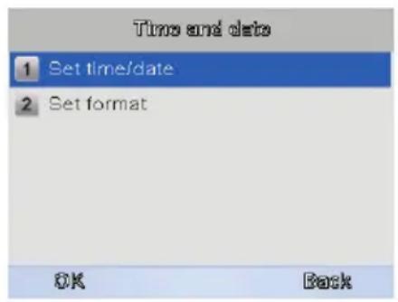 Luvion Platinum 3 - MENU> SETTINGS> LCD BACKLIGHT - 2