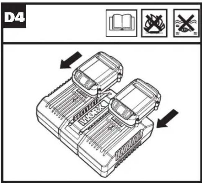 WORX WG186 - COMPONENT LIST - 8