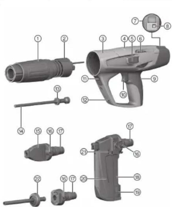 HILTI DX 5MX - Vista general del producto - 1