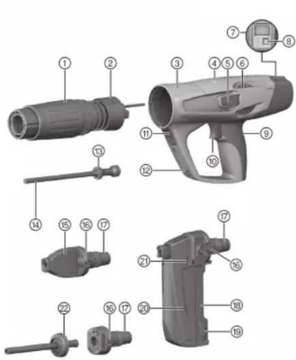 HILTI DX 5MX - Overview of the product - 1