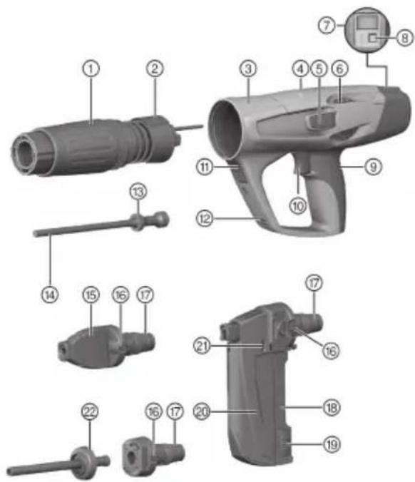 HILTI DX 5MX - Vista geral do produits - 1