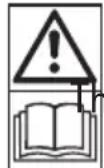 PARKSIDE PLV 1500 B1 - Symbols on the implement - 1