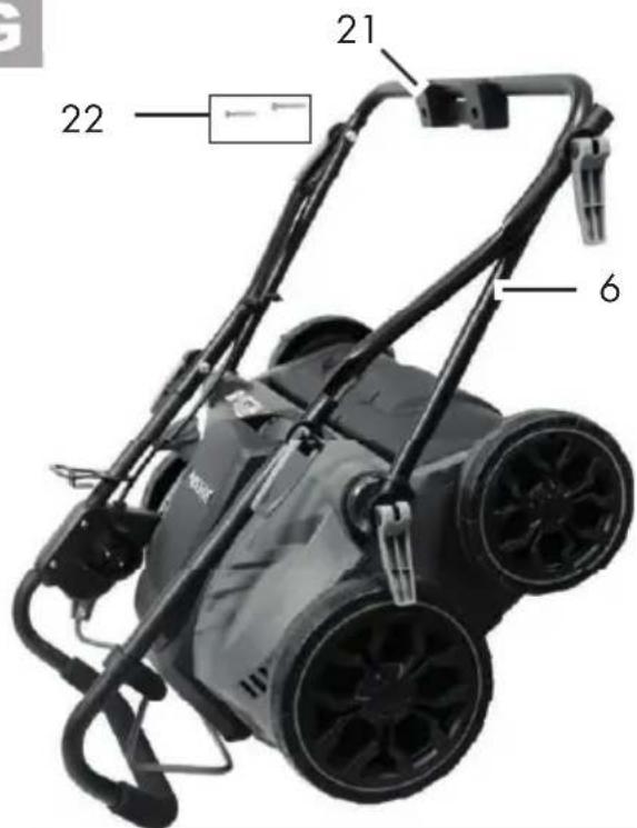 PARKSIDE PLV 1500 B1 - Explosionszeichnung · Vue éclatée Exploded Drawing · Explosietekening Rysunek samorozwijajacy · Rozvinuté náčrtky Výkres náhradnych dielov · Explosietekening Plano de explosión - 9