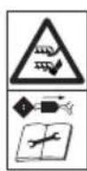 PARKSIDE PLV 1500 B1 - Symbols on the implement - 5
