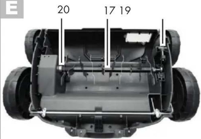 PARKSIDE PLV 1500 B1 - Explosionszeichnung · Vue éclatée Exploded Drawing · Explosietekening Rysunek samorozwijajacy · Rozvinuté náčrtky Výkres náhradnych dielov · Explosietekening Plano de explosión - 5