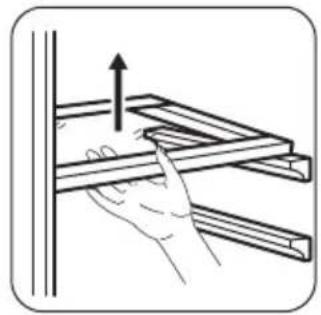 ZANUSSI ZRA440CW - Verstellbare Ablagen - 1