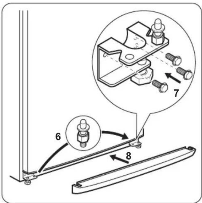 ZANUSSI ZRA440CW - Wechseln des Turanschlags - 2
