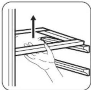 ZANUSSI ZRA440CW - Clayettes amovibles - 1