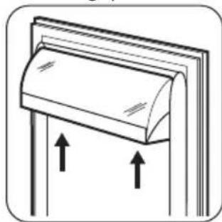 ZANUSSI ZRA440CW - Hetplaatsen van de deurschappen - 2