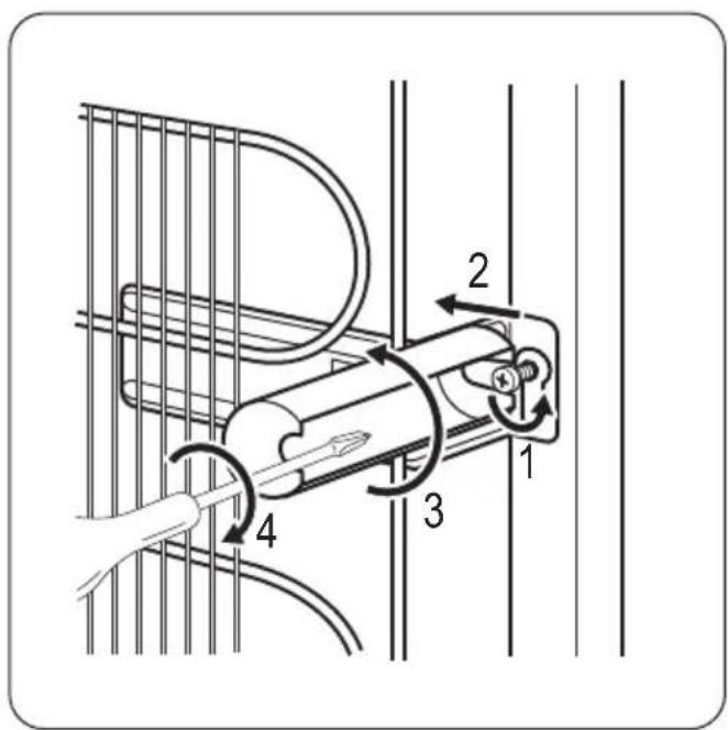 ZANUSSI ZRA440CW - Rear spacers - 1