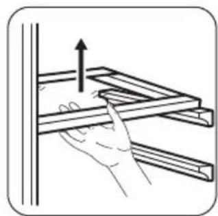 ZANUSSI ZRA440CW - Movable shelves - 1
