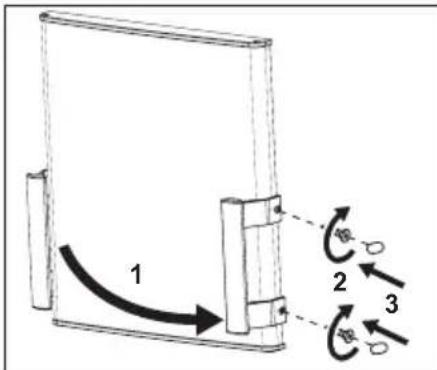 ZANUSSI ZRX51100WA - Réversibilité de la porte - 3