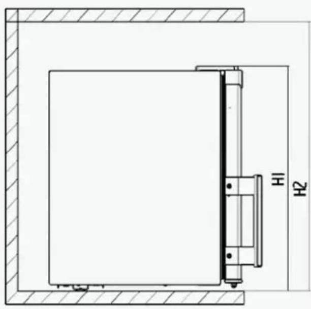 ZANUSSI ZRX51100WA - Afmetingen - 1